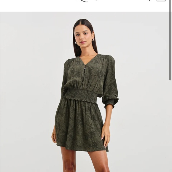 NEW Rails Dress Dark Green Size Small - Picture 4 of 9